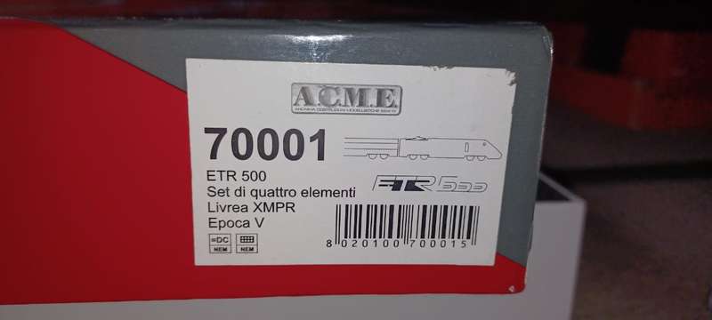 A.C.M.E. 70001 and 70002 - 7-unit high speed locomotive set