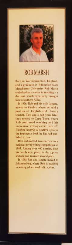 Unsolved Mysteries of Southern Africa by Rob Marsh