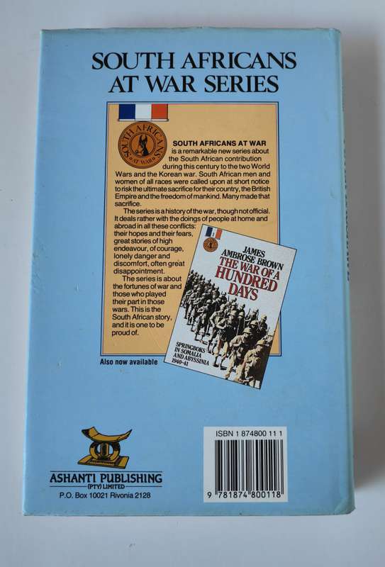 Warriors of the Sky: Springbok Air Heroes In Combat by Peter Bagshawe ''SIGNED''