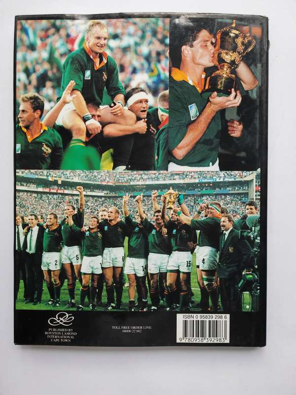 Triumph of a Nation, The Story of the Rugby World Cup S.A. 'SIGNED"