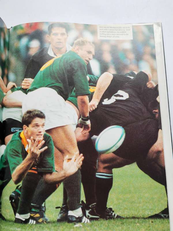 Triumph of a Nation, The Story of the Rugby World Cup S.A. 'SIGNED"
