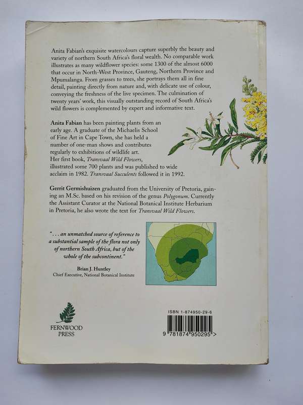 Wild Flowers of Northern South Africa by Gerrit Germishuizen & Anita Foure