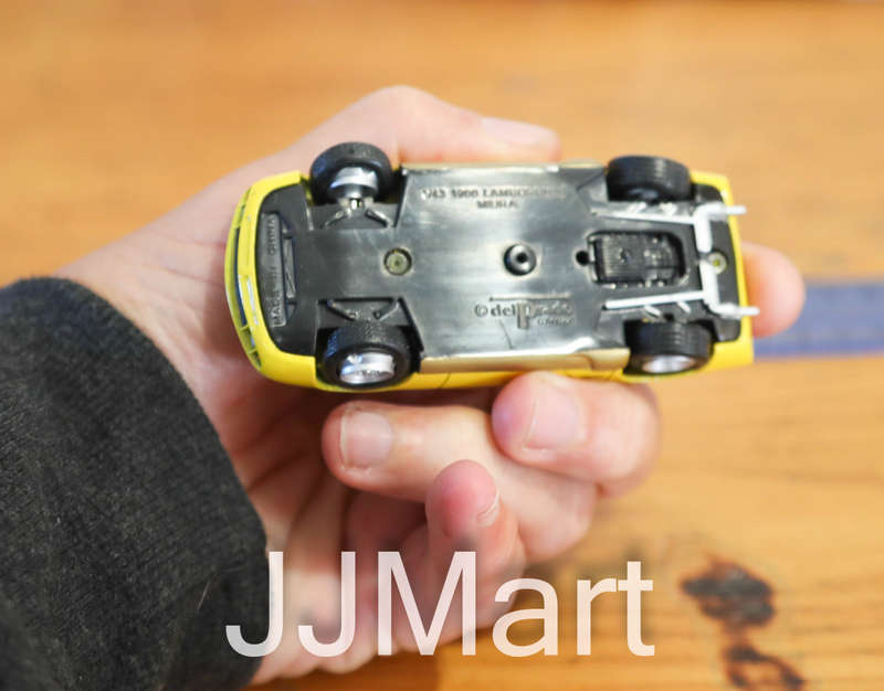 Lamborghini Miura Del Prado 1/43 Yellow Diecast Model Car