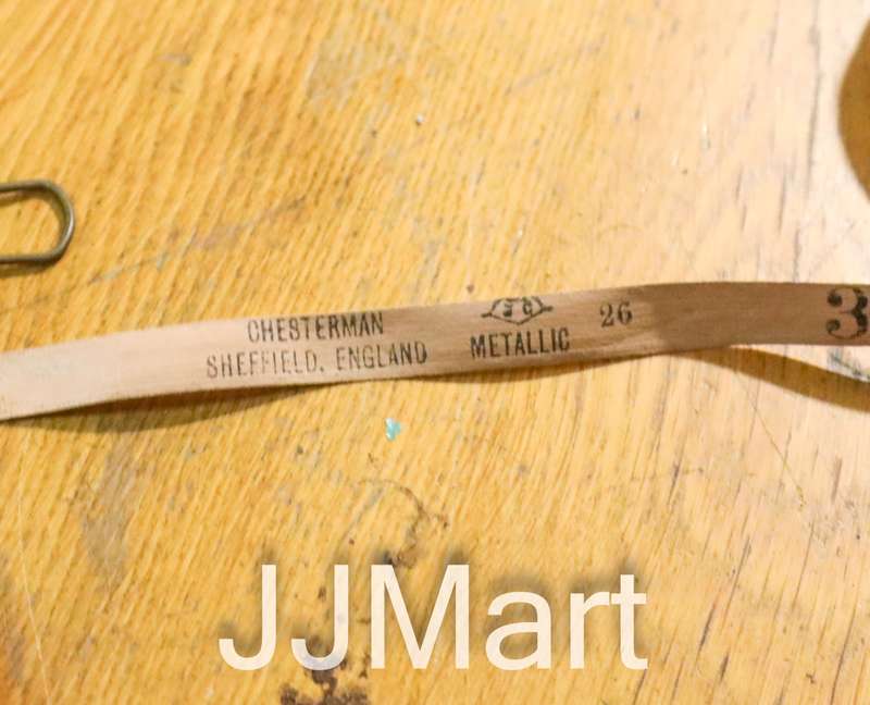 Vintage "CHESTERMAN" Sheffield Made in England Tape Measure