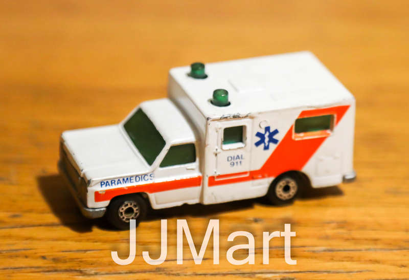 Vintage Matchbox Ambulance Model Car