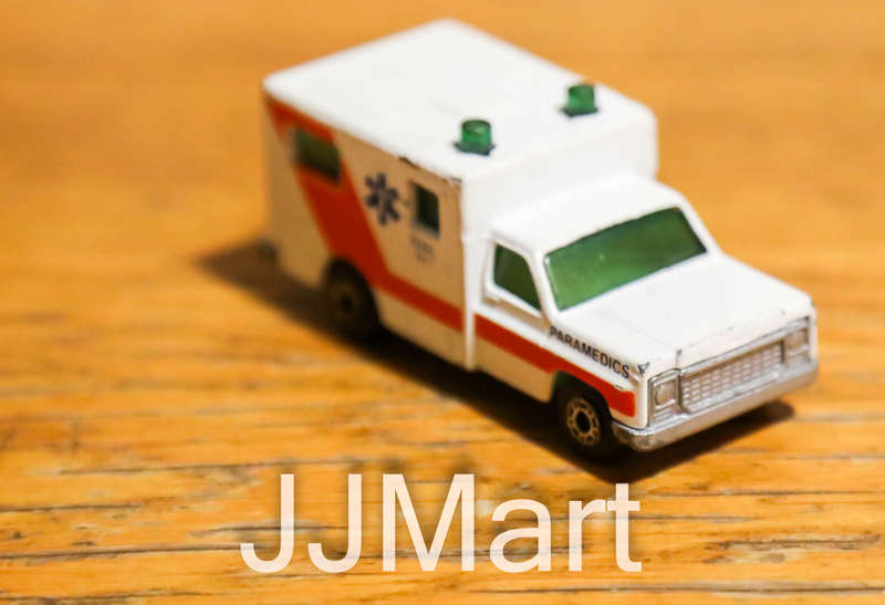 Vintage Matchbox Ambulance Model Car
