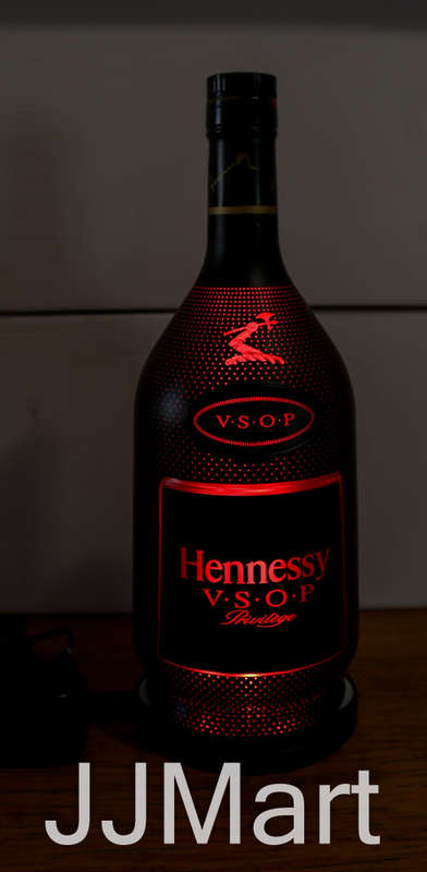 Hennessy VSOP Prestige Bottle with light