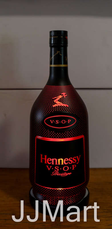 Hennessy VSOP Prestige Bottle with light