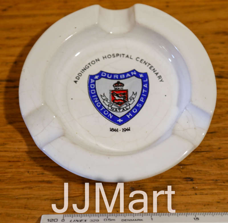 Addington Hospital Durban Ashtray -1961