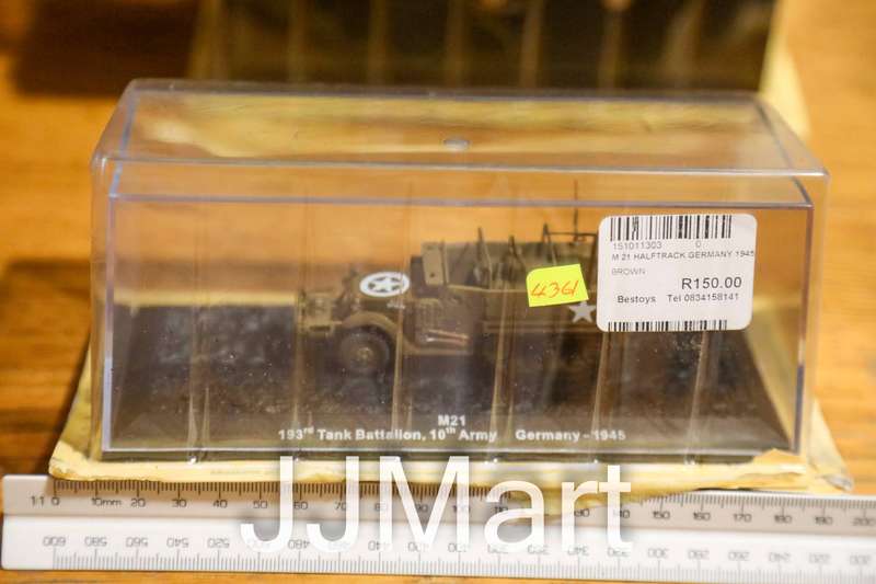 M21 193rd Tank Battalion 10th Army Germany 1945 - Half Track Diecast Model