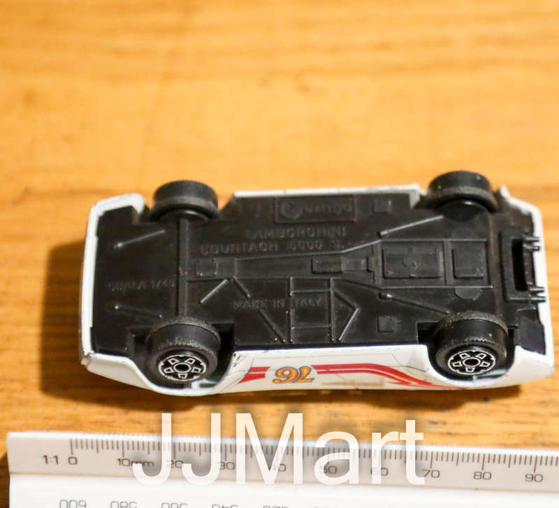BURAGO - LAMBORGHINI - COUNTACH 5000S RACING N 76 SPIRIT OF LE MANS 1988