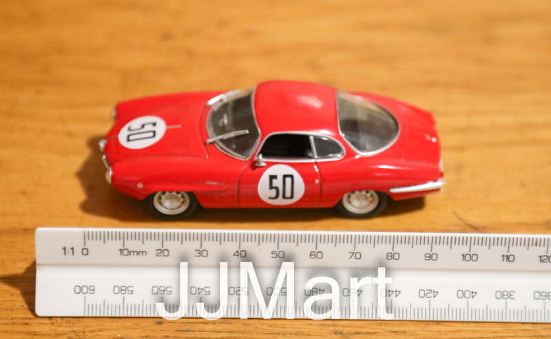 Alfa Romeo Giulietta Sprint Speciale Targa Florio 1957 #50 Riolo/Federico 1:43