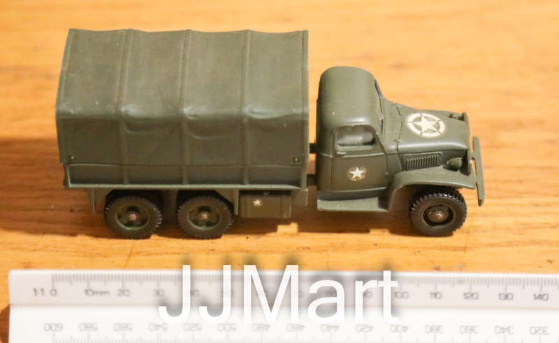 Military GMC  Metal WW ii  Truck   1/50 -  Diecast Model