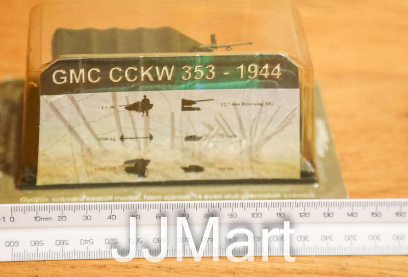 Amercom GMC CCKW 353 -1944 diecast 1:72 army truck model