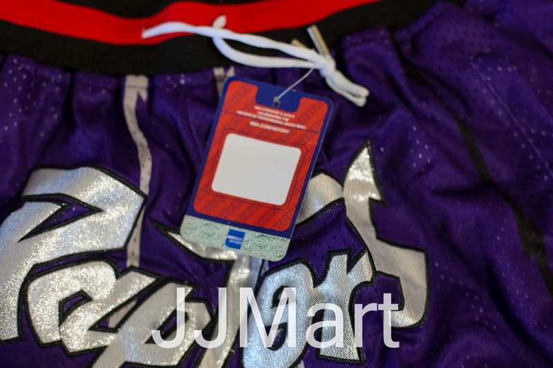 Authentic Just Don - Toronto Raptors 1998-99 Shorts - Purple NBA SIZE M