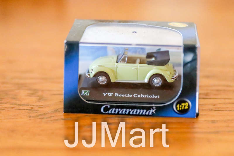 Cararama 1/72 Scale VW BEETLE CABRIOLET