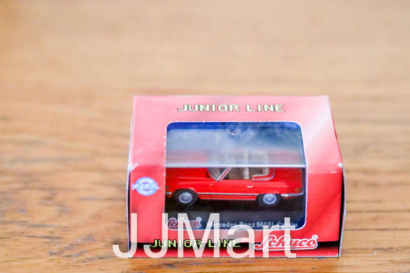Mercedes Benz 560 SL Cabrio red Schuco Junior Line scale 1:72