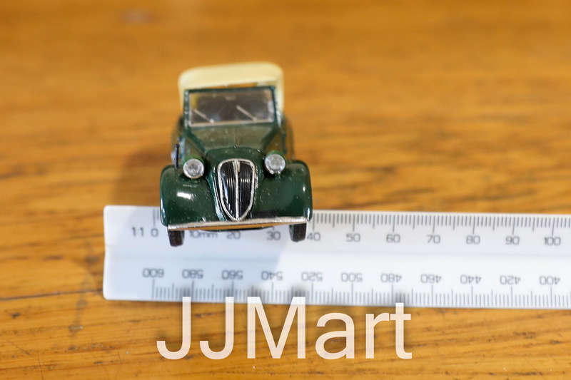 Brumm 1/43 R86 Fiat 508C Cabriolet 1100 1937-39 Green Diecast Model Car