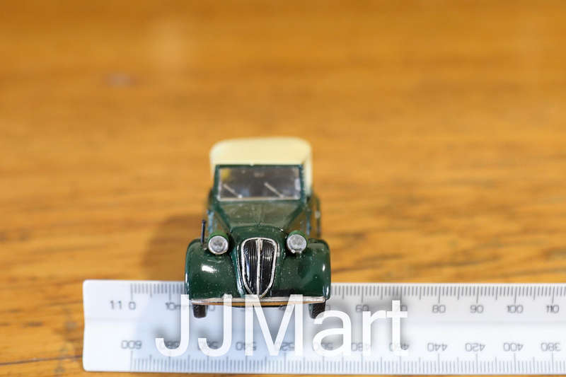 Brumm 1/43 R86 Fiat 508C Cabriolet 1100 1937-39 Green Diecast Model Car