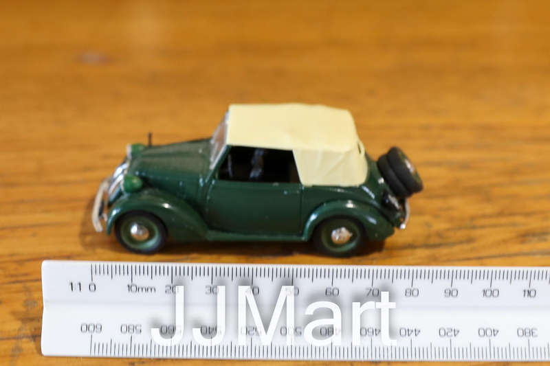 Brumm 1/43 R86 Fiat 508C Cabriolet 1100 1937-39 Green Diecast Model Car