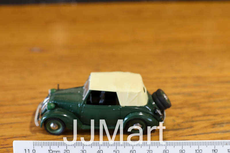 Brumm 1/43 R86 Fiat 508C Cabriolet 1100 1937-39 Green Diecast Model Car