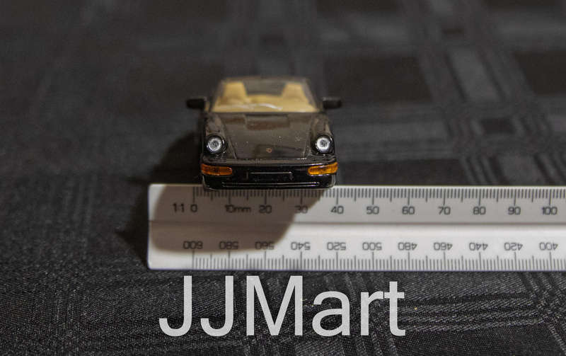 BLACK 1989 PORSCHE 911 1 / 43 die cast model DEL PRADO