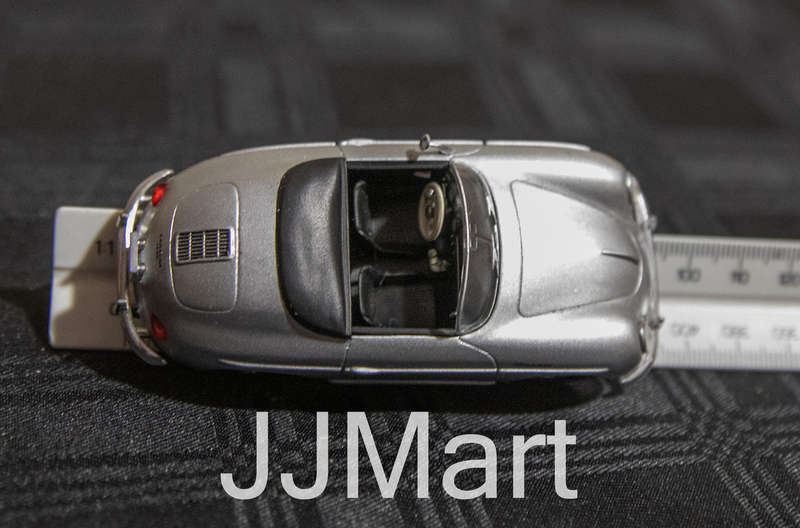 Porsche 356A 1955-1959 silver 1:43 from Del Prado