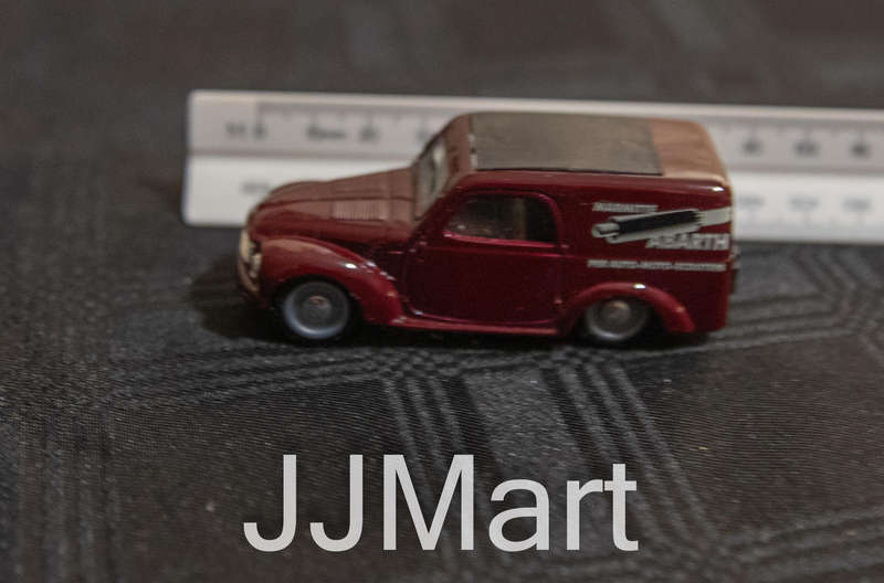 BRUMM - FIAT - 500C VAN PUBLICITAIRE MARMITTE ABARTH 1956 Model Car - Made in Italy
