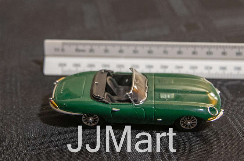 Del Prado Collection Jaguar Type E Roadster 1961 Green English 1:43