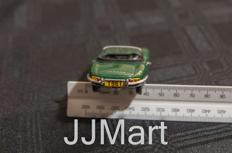 Del Prado Collection Jaguar Type E Roadster 1961 Green English 1:43