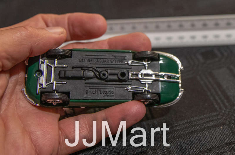 Del Prado Collection Jaguar Type E Roadster 1961 Green English 1:43