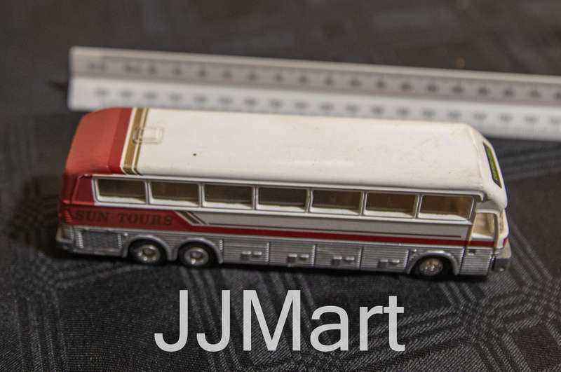 1994 Road Champs Tour Buses Eagle Coach Bus Sun Tours Canyonlands White and Red Die Cast
