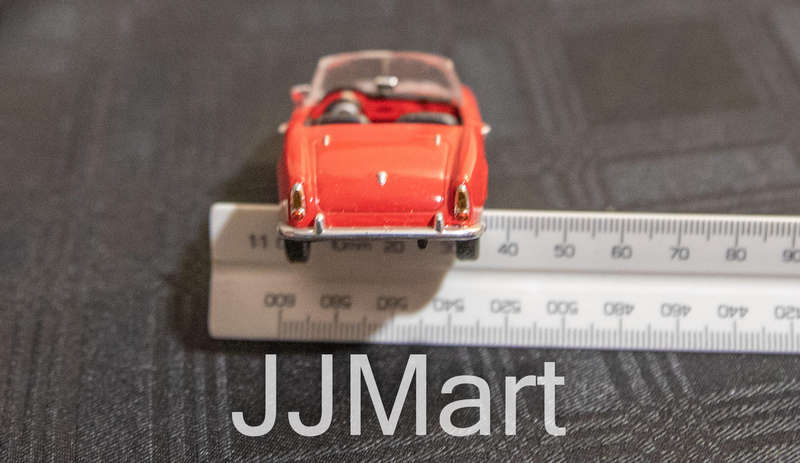 DELPRADO 1/43 type 750 ALFA ROMEO GIULIETTA SPIDER 1955 ROSSO Alfa Romeo Giulietta Spider Red