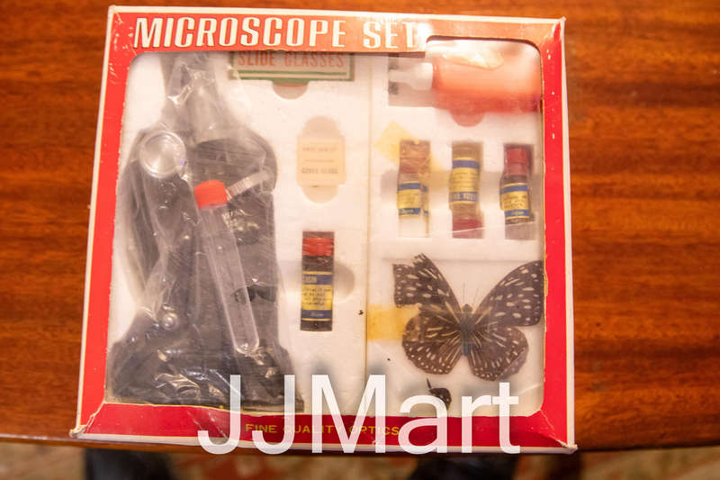 Vintage Kids Microscope set