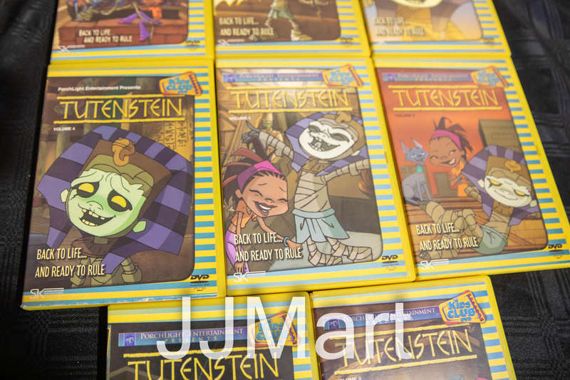 Complete DVD -set of Tutenstein (8 disks)