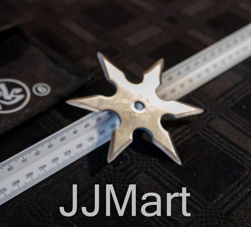 Kohga Ninja Silver 6 Point Star