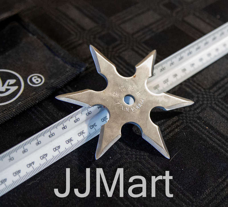 Kohga Ninja Silver 6 Point Star