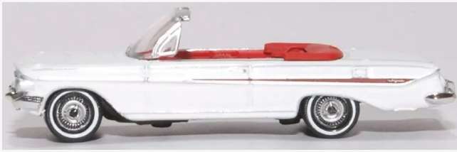 Oxford Diecast  1/87 1961 Chevrolet Impala Convertible (H/O Scale)