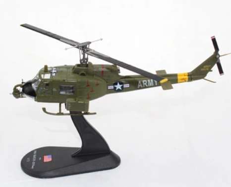 Amercom Helicopters of the World Bell UH-1B Iroquois (Huey - Heavy Hog) 128th AHC  Vi Diecast Model