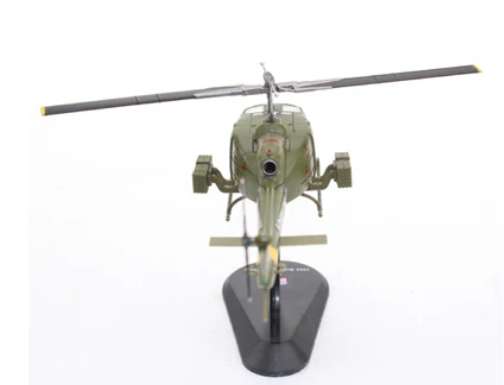 Amercom Helicopters of the World Bell UH-1B Iroquois (Huey - Heavy Hog) 128th AHC  Vi Diecast Model