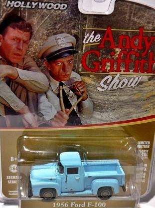 Greenlight - Hollywood - Andy Griffith Show - Goober's 1956 Ford F-100 Model Car