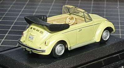 Cararama 1/72 Scale VW BEETLE CABRIOLET