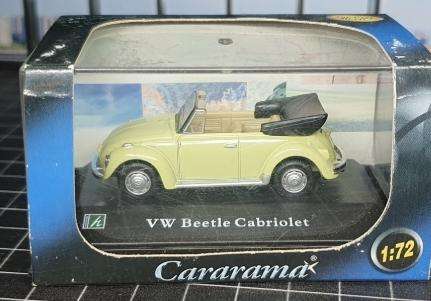 Cararama 1/72 Scale VW BEETLE CABRIOLET