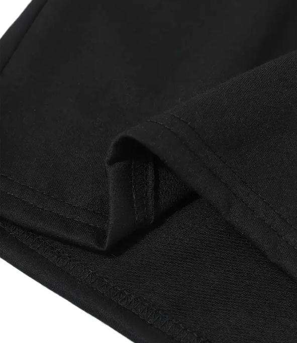 Quick-Dry Men's Athletic Shorts | Loose Fit with Elastic Waist and Drawstring, Pockets - Black XL