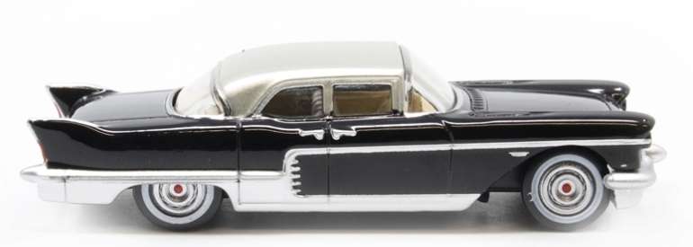 Oxford Diecast Cadillac Eldorado Brougham 1957 Ebony (H/O Scale)