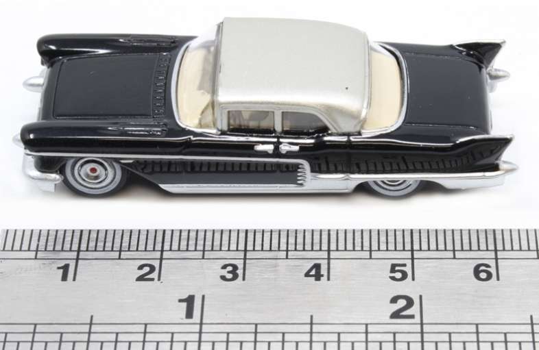 Oxford Diecast Cadillac Eldorado Brougham 1957 Ebony (H/O Scale)