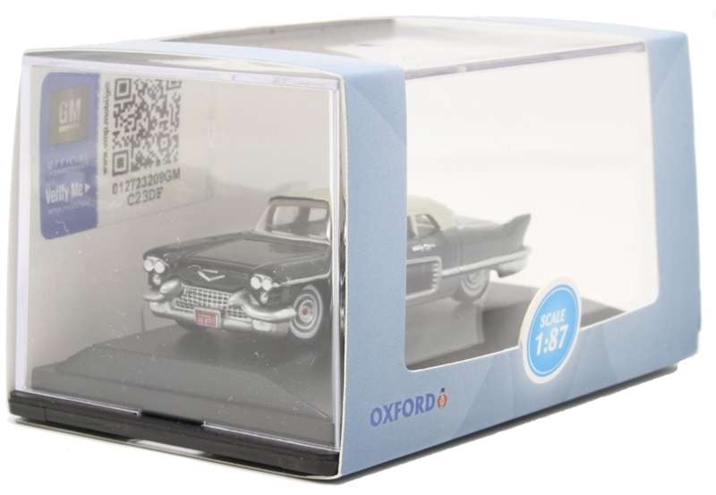 Oxford Diecast Cadillac Eldorado Brougham 1957 Ebony (H/O Scale)