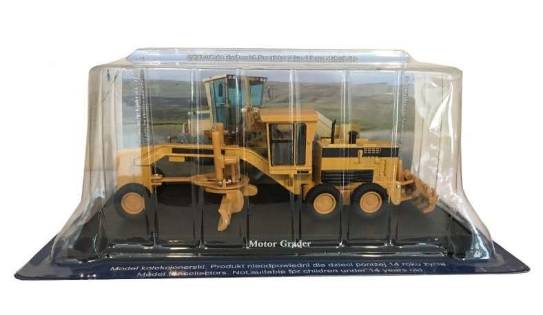 Amercom Motor Grader - 1:64 Construction Machine Model (Amercom MB-12)