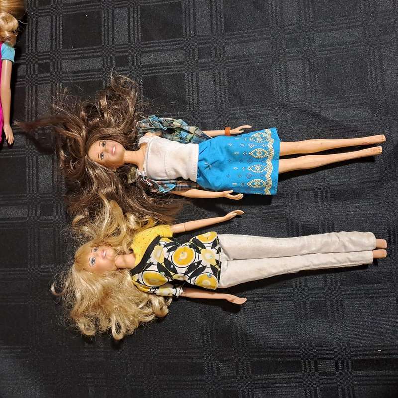 2 x Vintage Barbies Hannah Montana PLUS Miley Cyrus