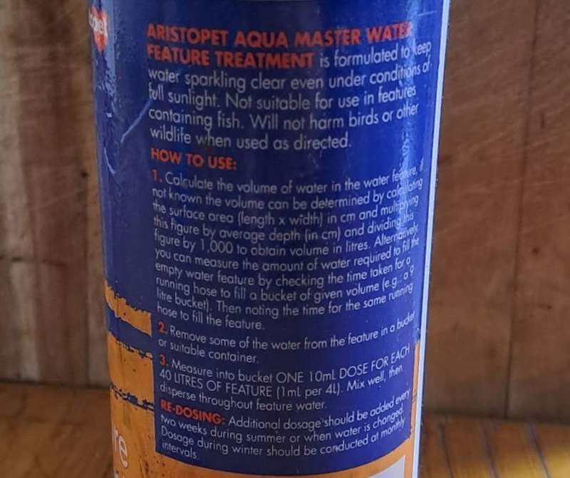 Water Feature Treatment 500ml (2 available)